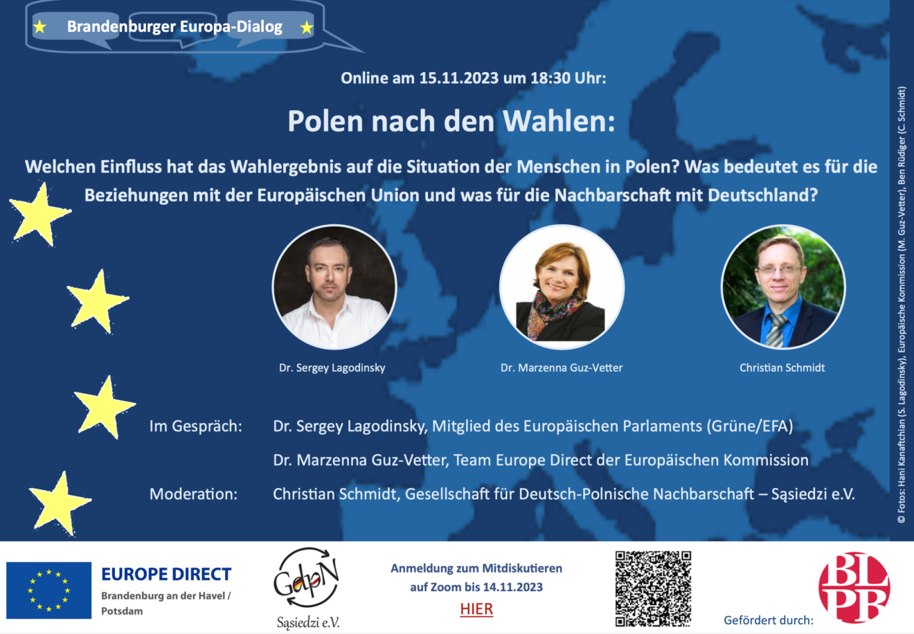 Bürgerdialog: ＂Polen nach den Wahlen＂ am 15.11.2023