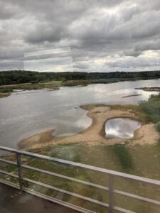 Die Oder, der Grenzfluss